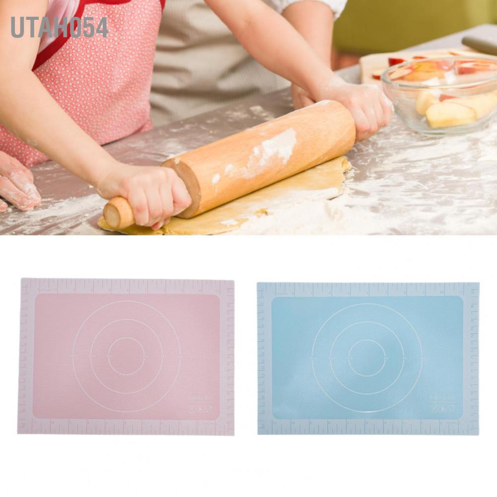 Utah054 Macaron Baking Mat Silicone Anti Sticking Easy Cleaning Safe for Bread Biscuit Macarons