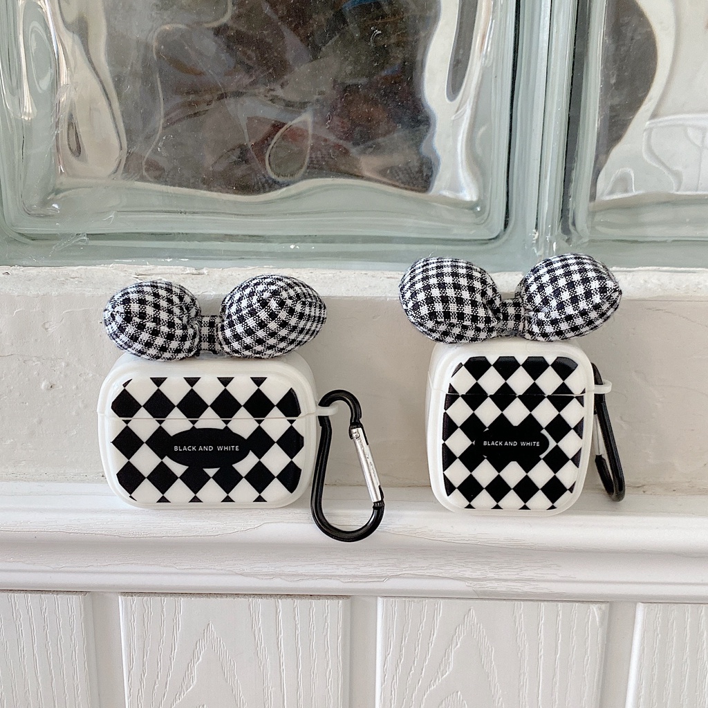 Vỏ bảo vệ hộp sạc tai nghe bluetooth không dây thích hợp cho Apple Airpods 3 2021 1/2