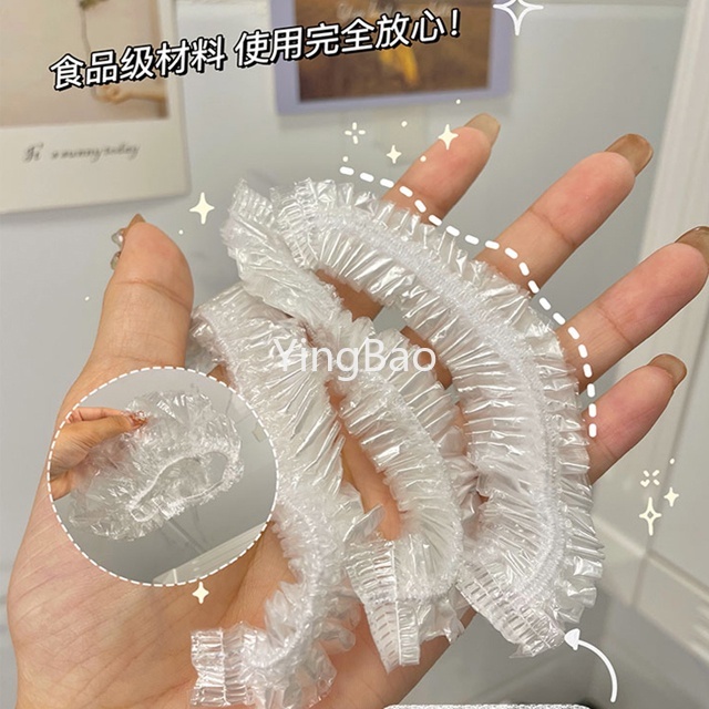 Set 100 Túi Nhựa Bọc Thực Phẩm Sử Dụng Một Lần Tiện Lợi Ốp