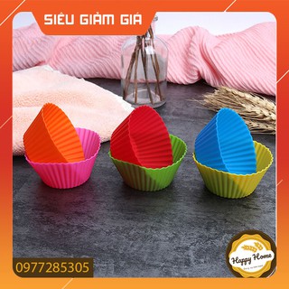 Khuôn silicon làm bánh Cupcake mufin, giá rẻ, chất lượng