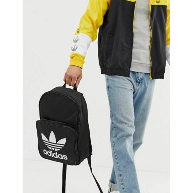 (HÀNG XUẤT XỊN) Balo das đen cở lớn B352 TREFOIL CLASSIC BACKPACK DJ2170