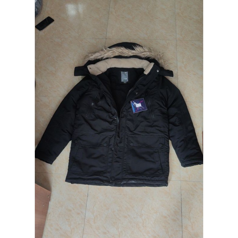 Áo parka nam hàng xuất dư đại hàn siêu ấm