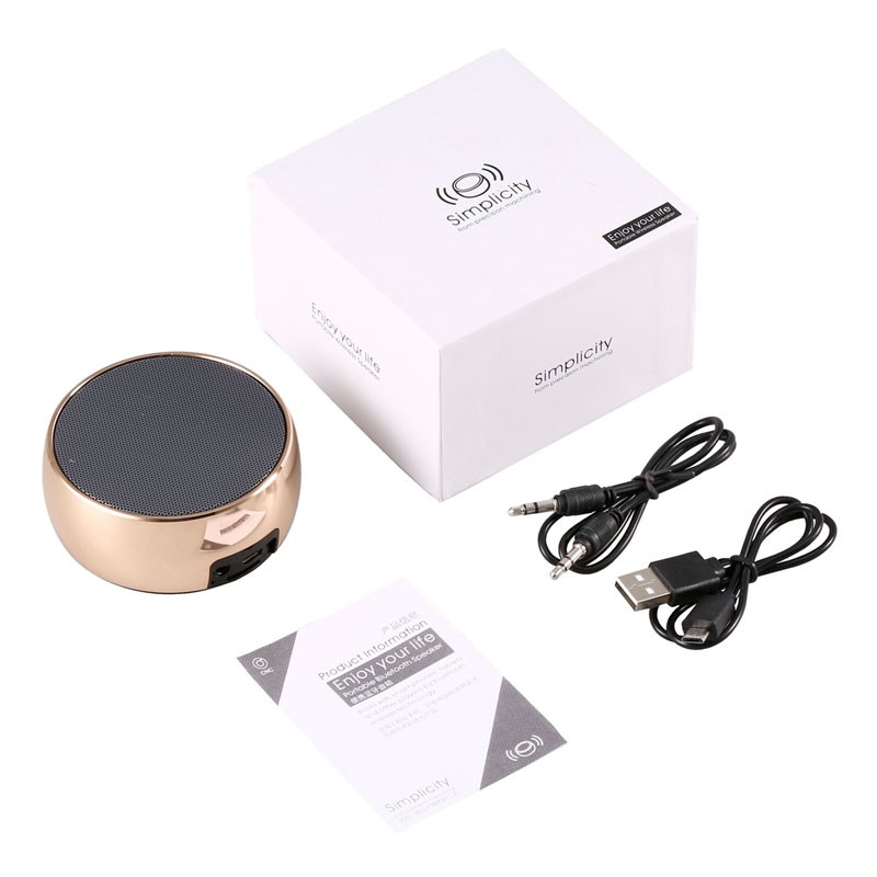 Loa bluetooth mini Simplicity BS01 âm thanh cực hay, bảo hành 3 tháng (giao màu ngẫu nhiên)