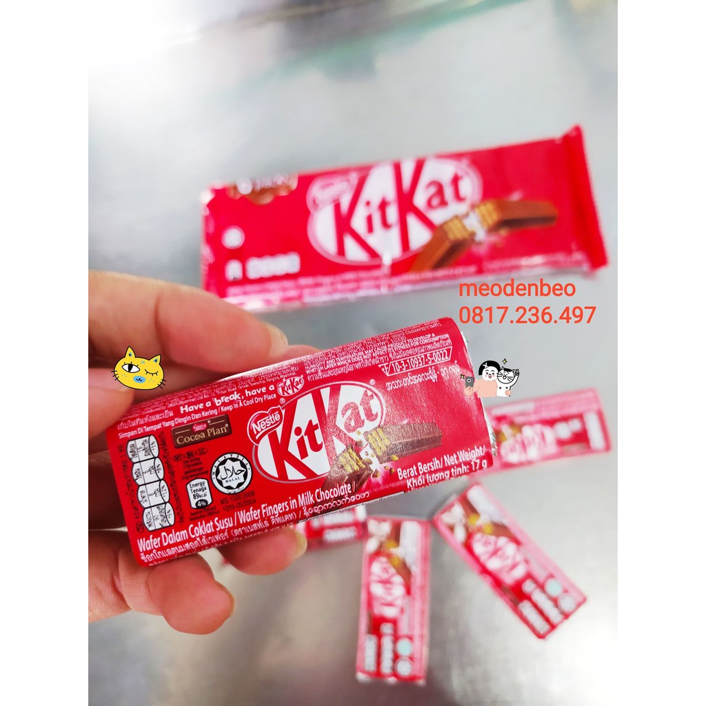 KIT KAT SOCOLA LỐC 6 THANH