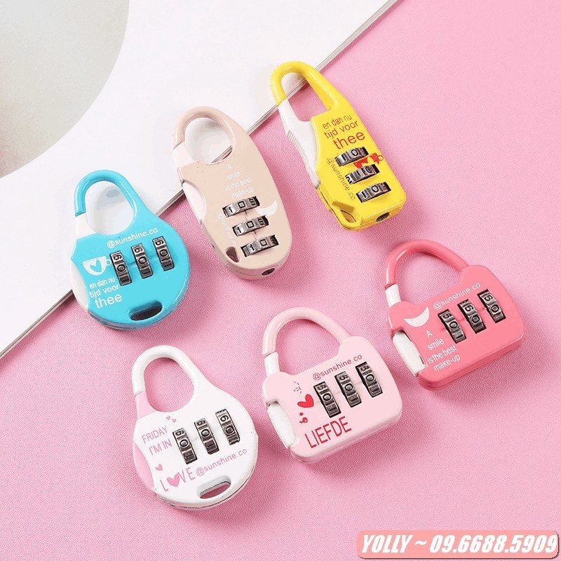 Ổ khoá số mini