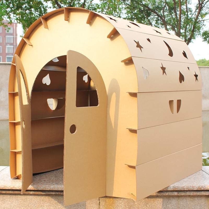 NHÀ GIẤY - NHÀ CARTON CHO BÉ YÊU