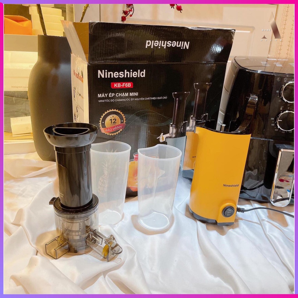 Máy ép chậm, máy ép trái cây chính hãng Nineshield - Bảo hành 12 tháng - HomeArt KitchenLovers