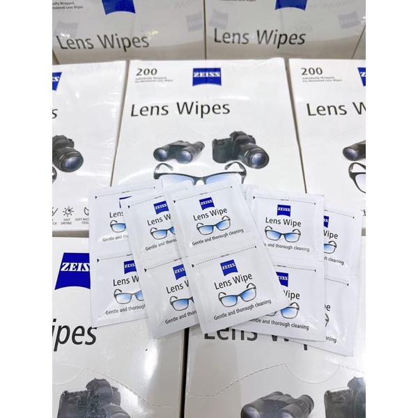 Giấy lau ống kính máy ảnh Carl Zeiss hộp 200 miếng