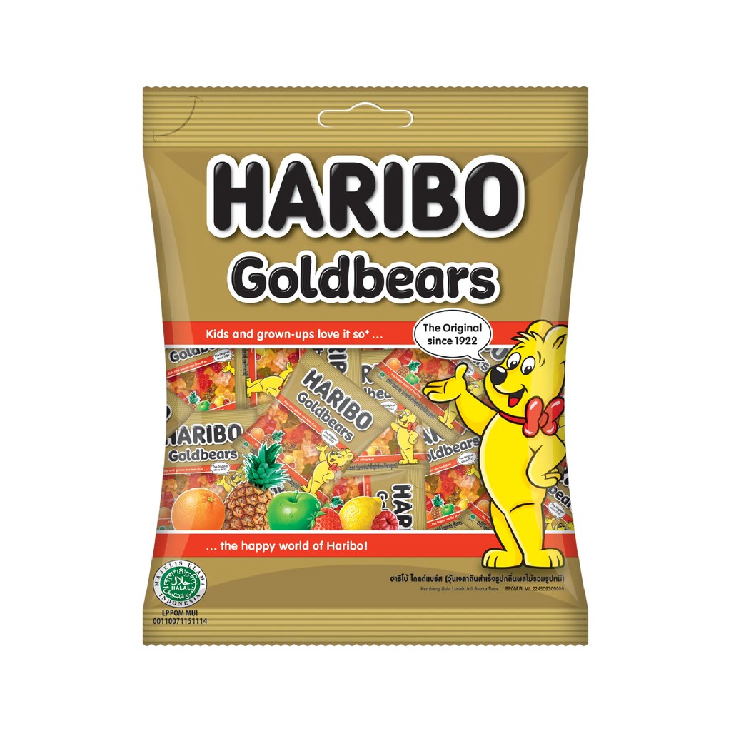 Kẹo dẻo Haribo Goldbears 200g