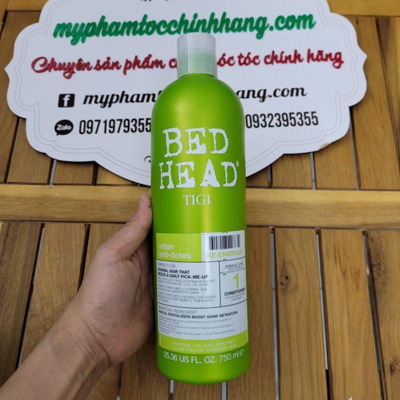 Sale giá gốc dầu xả Tigi bedhead 750ml hàng chính hãng công ty