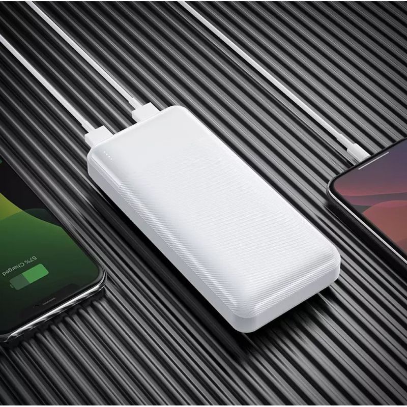 Sạc dự phòng 20000mAh chính hãng HOCO J72A 2 đầu vào ra vô cùng tiện lợi,thiết kế chắc chắn