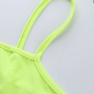 Áo hai dây xanh neon