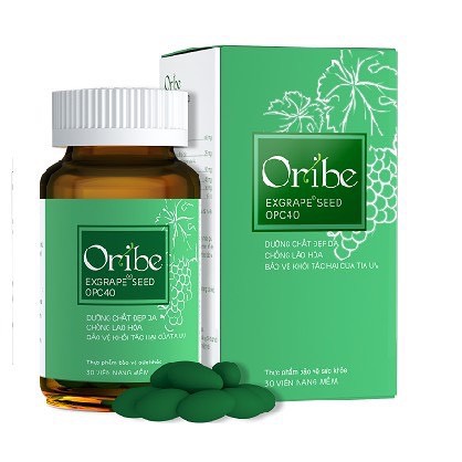 Viên Uống Đẹp Da ORIBE hỗ trợ tăng tính đàn hồi của da, chống oxy hóa, giúp sáng da, giúp giảm nguy cơ da nhăn