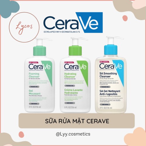 SỮA RỬA MẶT CERAVE BẢN PHÁP