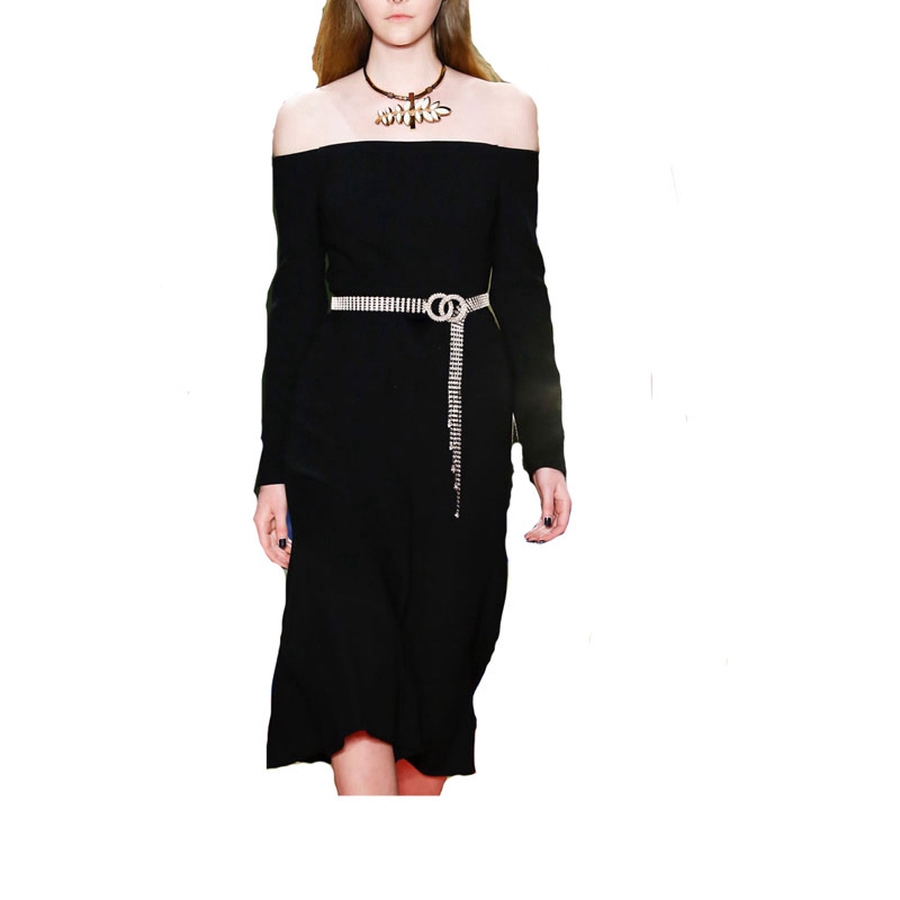 Thắt Lưng Đính Đá Lấp Lánh Sang Trọng Cho Nữ