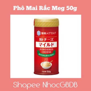 Phô mai rắc Meg 50gr nội địa Nhật