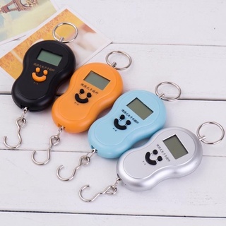 Cân mini điện tử cầm tay, đã bao gồm 2 pin. max 40kg