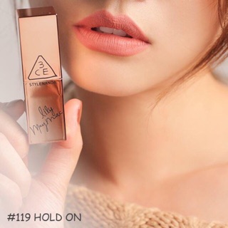 Son 3CE Lily Maymac màu cam đất Hold on