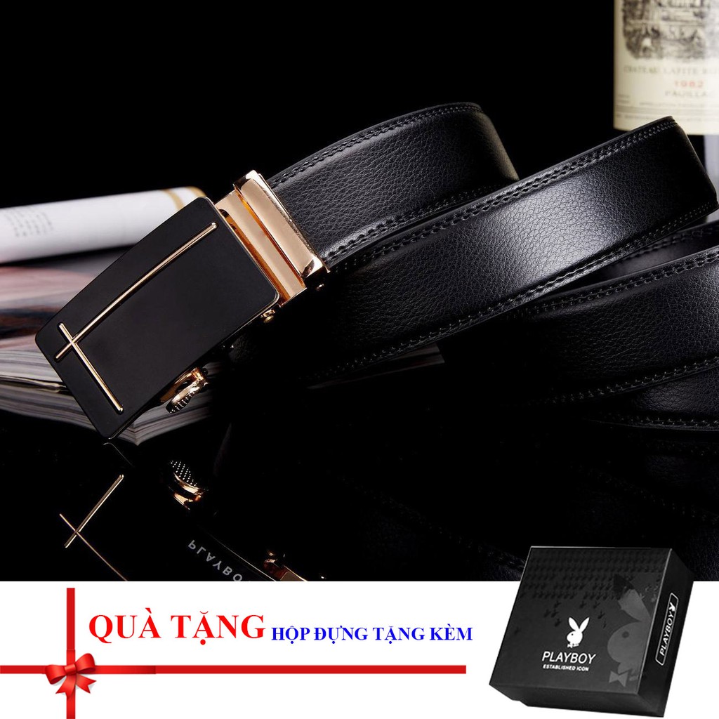 Thắt lưng/ dây nịt nam khóa tự động có hộp đựng