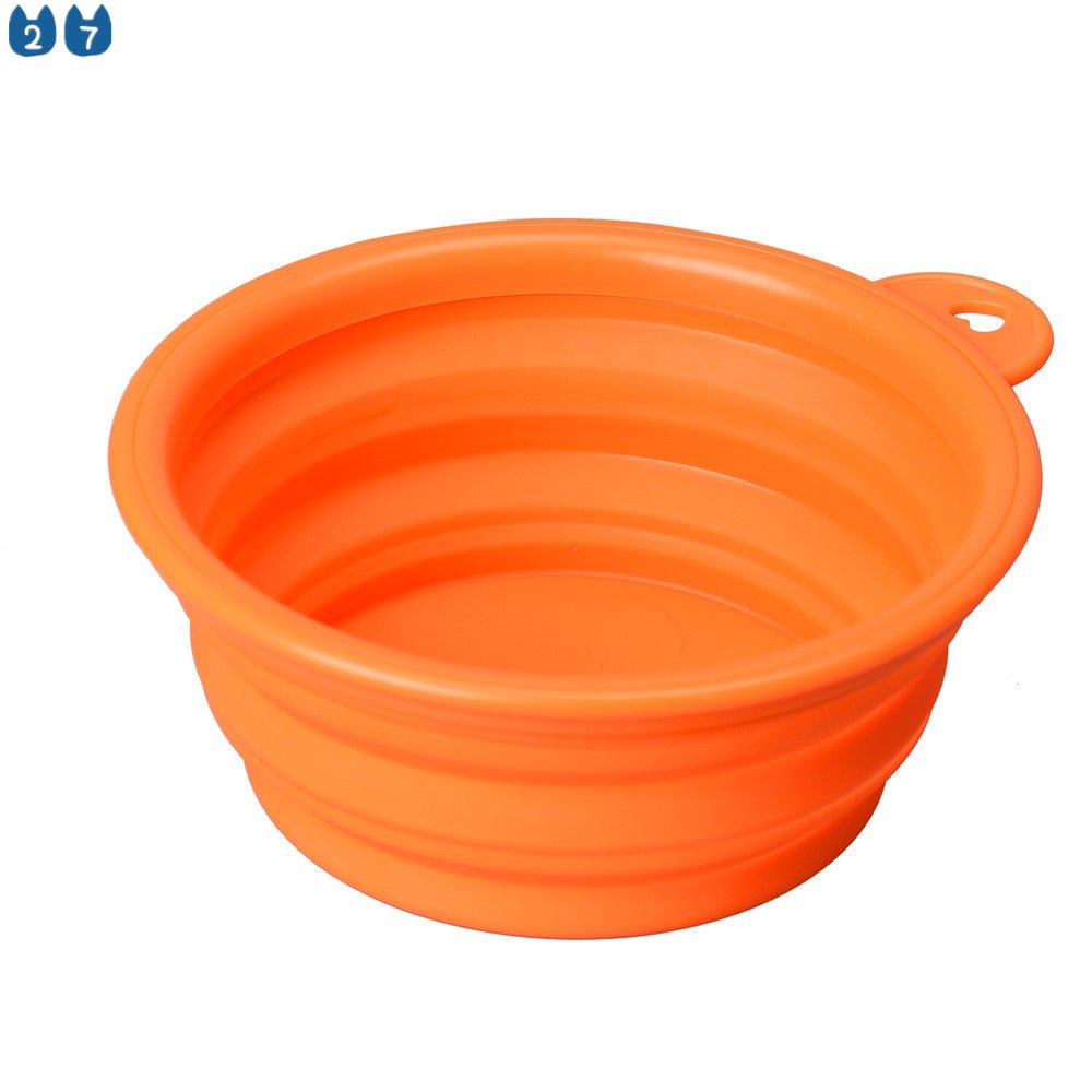 Bát Ăn Silicone Gấp Gọn Thân Thiện Với Môi Trường Dành Cho Chó Cưng 27 Món