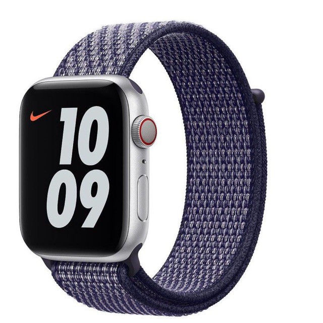 Dây Apple Watch 44mm Purple Pulse Nike Sport Loop – MGQK3FE/A – Chính hãng
