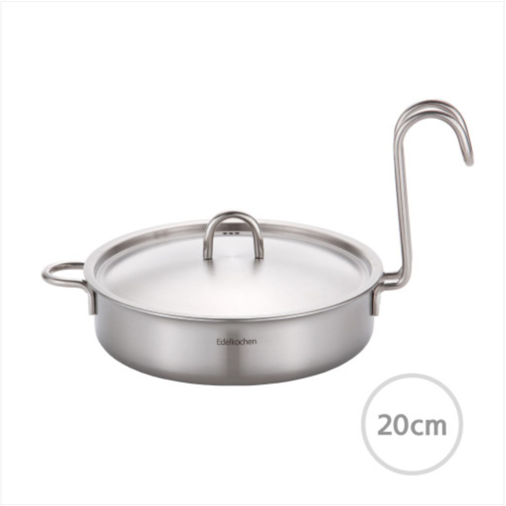 [Mã SOPH50300 Giảm 50%] Chảo Edelkochen Donburi  3 lớp 20cm