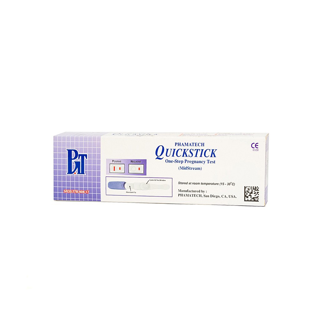 Que Thử Thai Phamatech Quickstick One Step Pregnancy Test