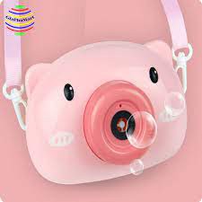 Máy ảnh thổi bong bóng có nhạc siêu yêu giành cho bé