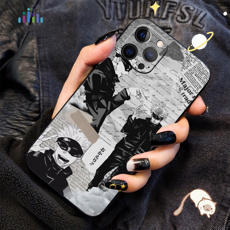 Ốp Điện Thoại Dẻo In Hình Anime Jujutsu Kaisen Gojo Satoru Cho Samsung Galaxy S22 Plus Note 20 Ultra 10 9 8 Plus Lite WR100 Mới