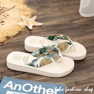 Dép kẹp nữ siêu nhẹ xỏ ngón đi biển siêu nhẹ họa tiết siêu xinh - T8