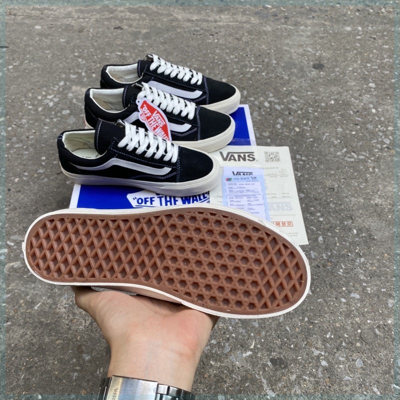 Giày Thể Thao Vanss đen trắng nam nữ cao cấp jinx.sneaker