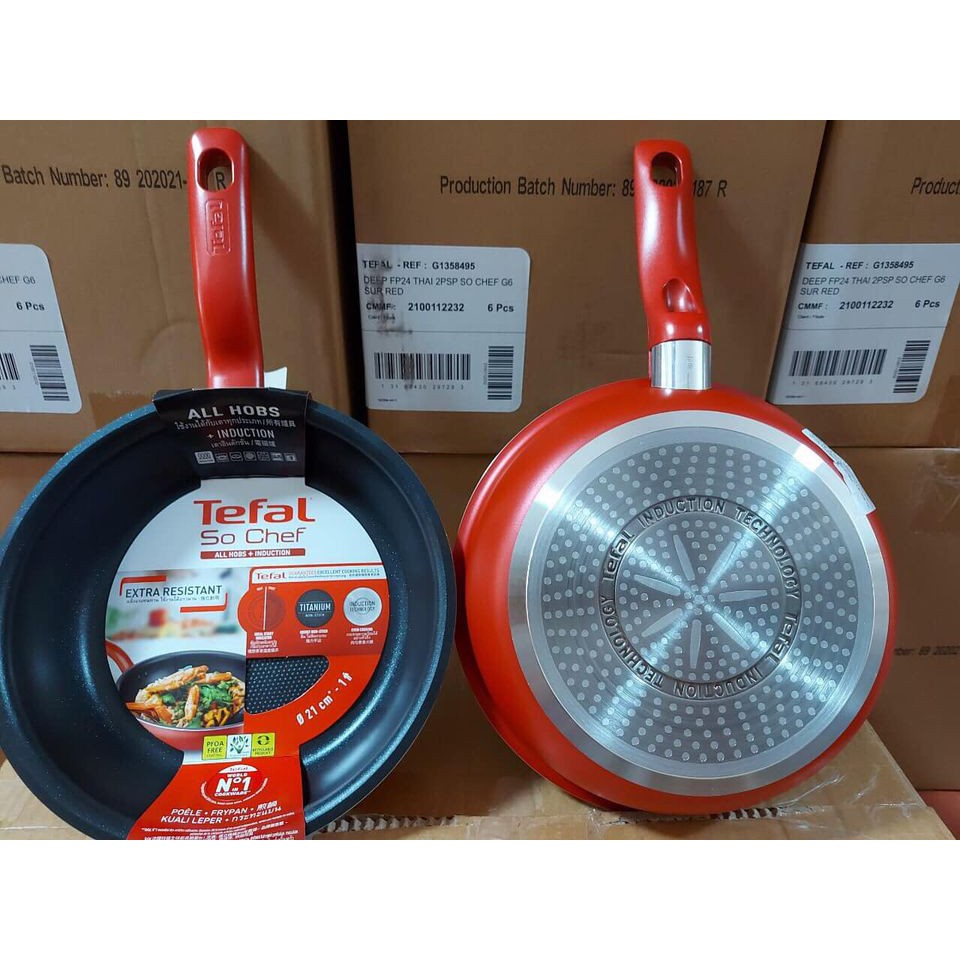 Chảo chiên Chống Dính Đáy Từ Tefal So Chef xuất xứ Pháp - Bảo Hành Chính Hãng 24 tháng