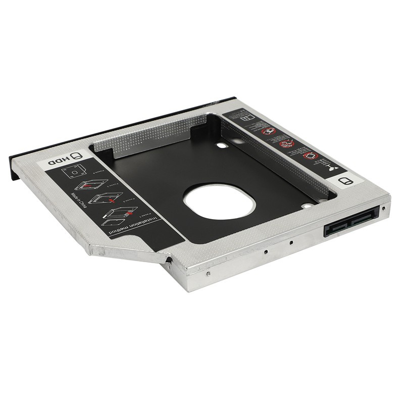 Khay Ổ Cứng Thay Thế 2nd Hdd Ssd Cho Lenovo Thinkpad T420 T430 T510 T520 T530 W510 W520 W530 / Cd / Dvd-Rom Optical / Bayular To 2.5 Inch 12.7mm