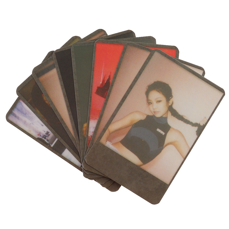 Set 8 thẻ ảnh hình thành viên nhóm nhạc Blackpink