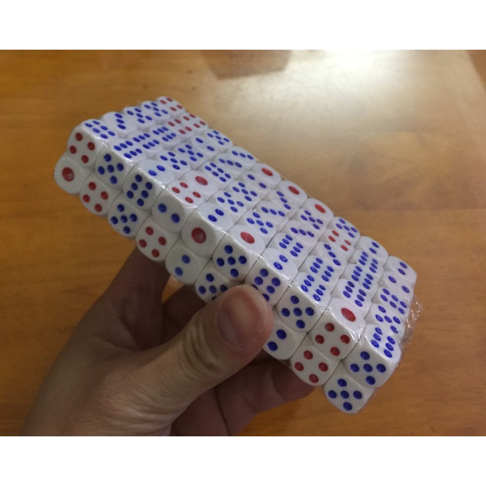 Set 100 viên xí ngầu  tiện dụng