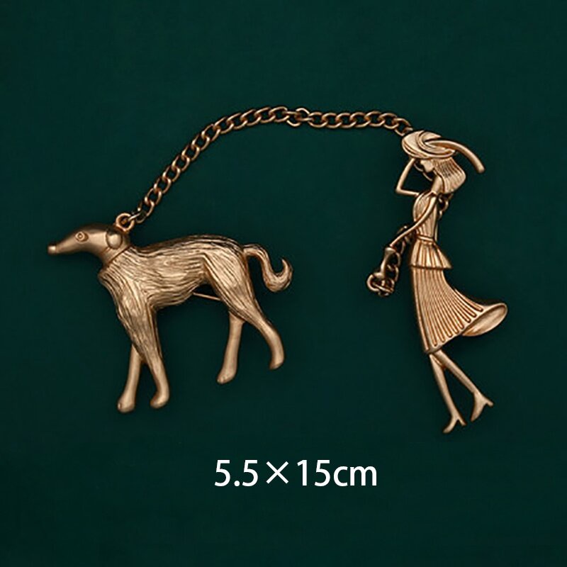 Trâm Cài Áo Phong Cách Baroque Tráng Men Sang Trọng Trọng Lượng Nhẹ Và Đa Năng