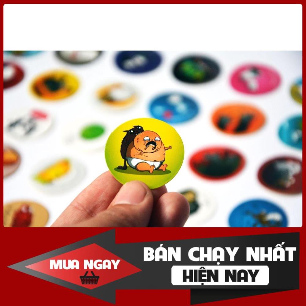 Bộ Sticker Mèo Nổ Exploding Kittens (35 cái vô cùng dễ thương)