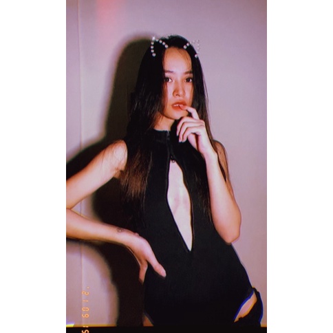 Bodysuit Dây Đan Hở Ngực Quyến Rũ Ôm Body Tôn Dáng BS044 | BigBuy360 - bigbuy360.vn
