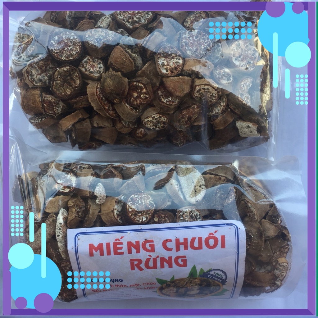 Chuối hột khô thái lát - 1kg - ngâm rượu