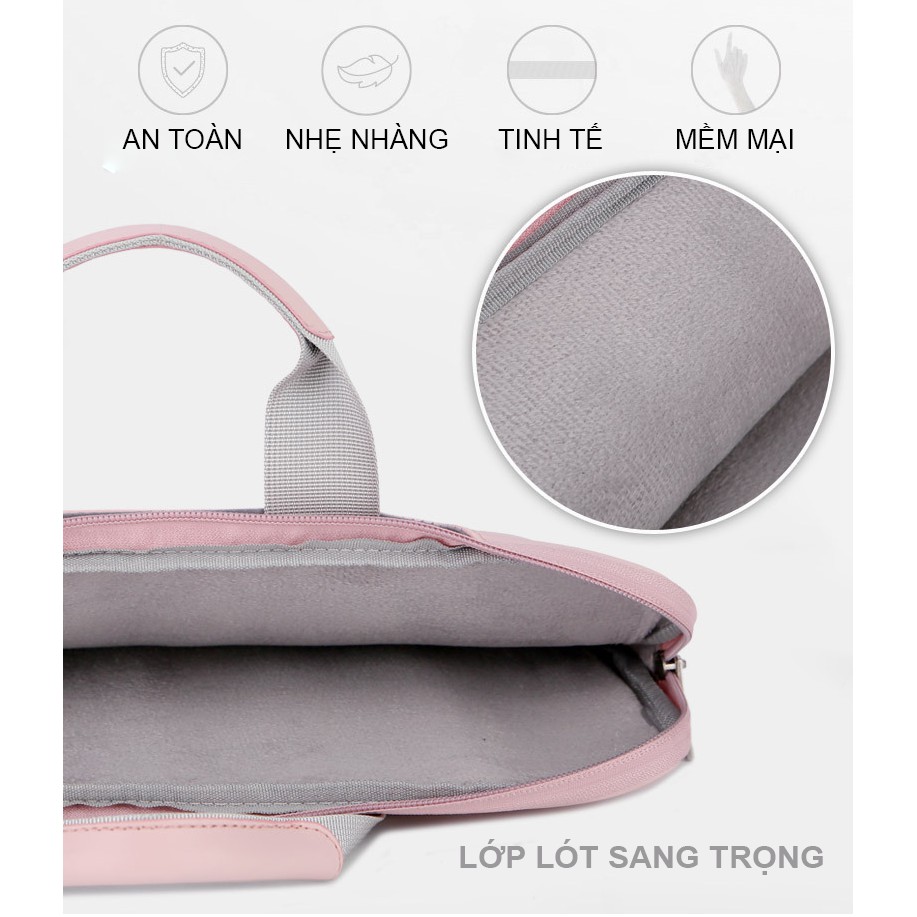 Túi chống Shock Laptop Macbook cao cấp 13,3 15,6 inch chất lượng bảo hành 1 năm | BigBuy360 - bigbuy360.vn