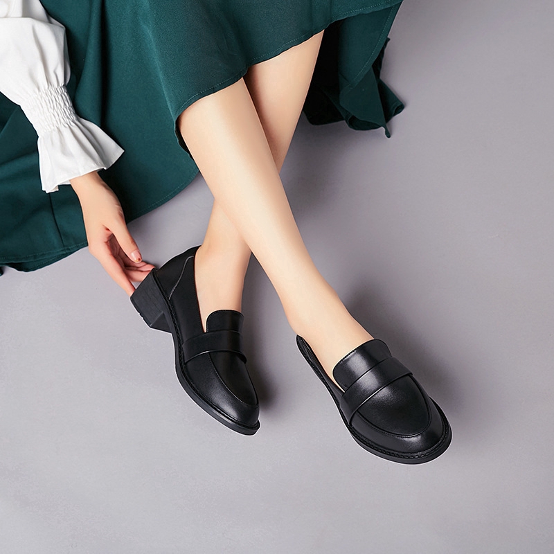 Giày da IELGY thời trang Hàn Quốc cho nữ