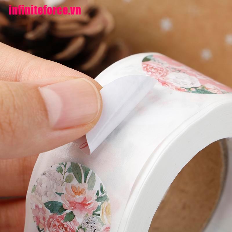 1 Cuộn 500 Miếng Dán Chữ Thank You Trang Trí Đám Cưới