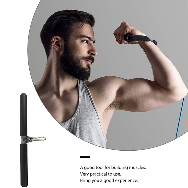 1 Bộ Thanh Kéo Thẳng Xoay Được Dùng Để Tập Gym Chuyên Nghiệp DIY