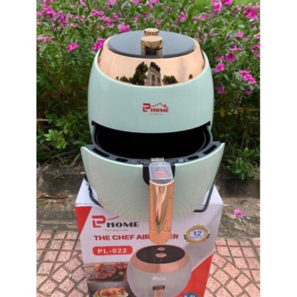 Nồi Chiên Không Dầu PL Home 022, Nồi chiên 8,2 lít công suất 1800W bảo hành 12 tháng