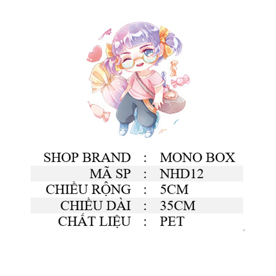 Washi tape đẹp nhân vật cổ trang chiết trang trí sổ MONO BOX NHD12