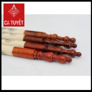 Đũa thờ 10 đôi cắm thẳng gỗ hương