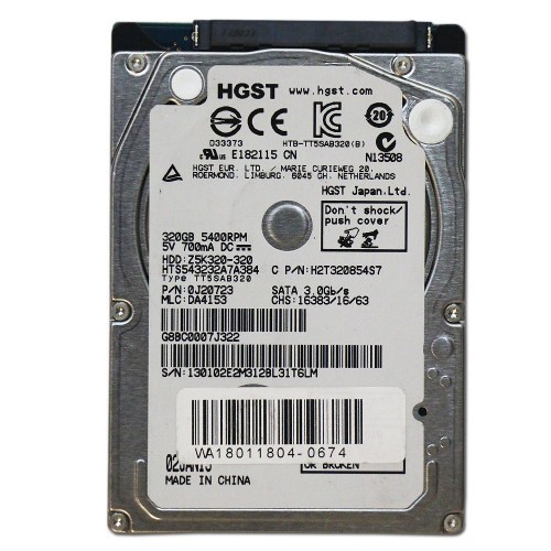 Ổ Cứng Laptop 2.5 Inch Hgst 320gb Sata