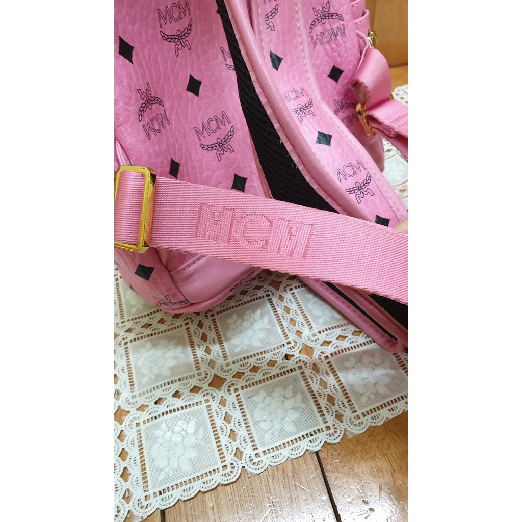 Ba lô hồng like new MS 03