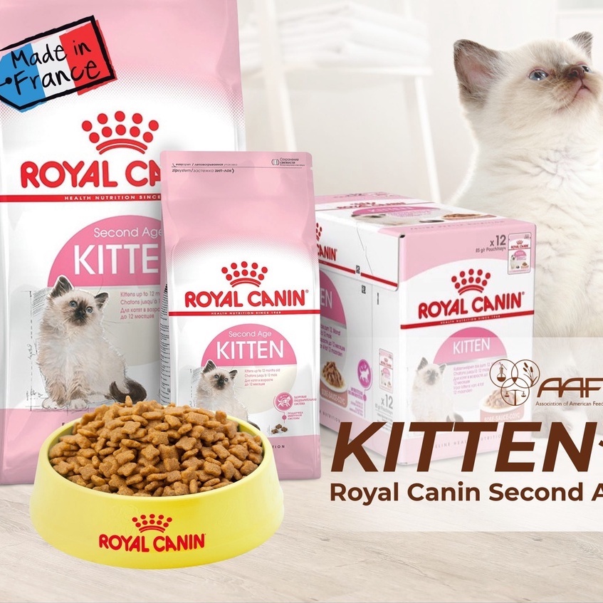 Thức Ăn Cho Mèo Con Hạt Royal Canin Kitten 36 Khối Lượng 10kg