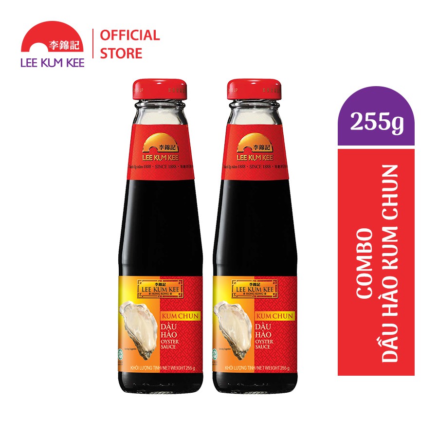 Combo 2 Dầu hào Kum Chun Lee Kum Kee 255G